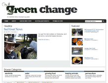 Tablet Screenshot of green-change.com